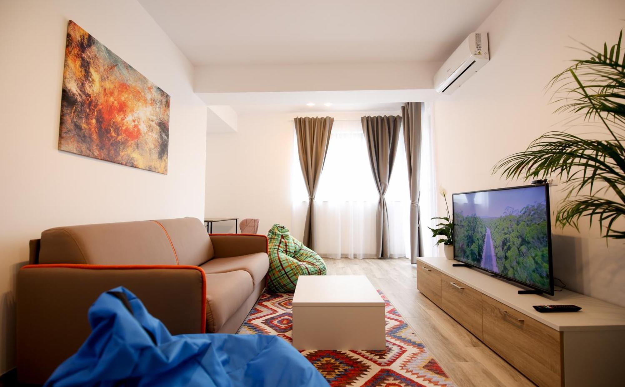 Vitan Central Oasis ---Free Secured Private Parking---Self Check-In-- Bukarest Rum bild